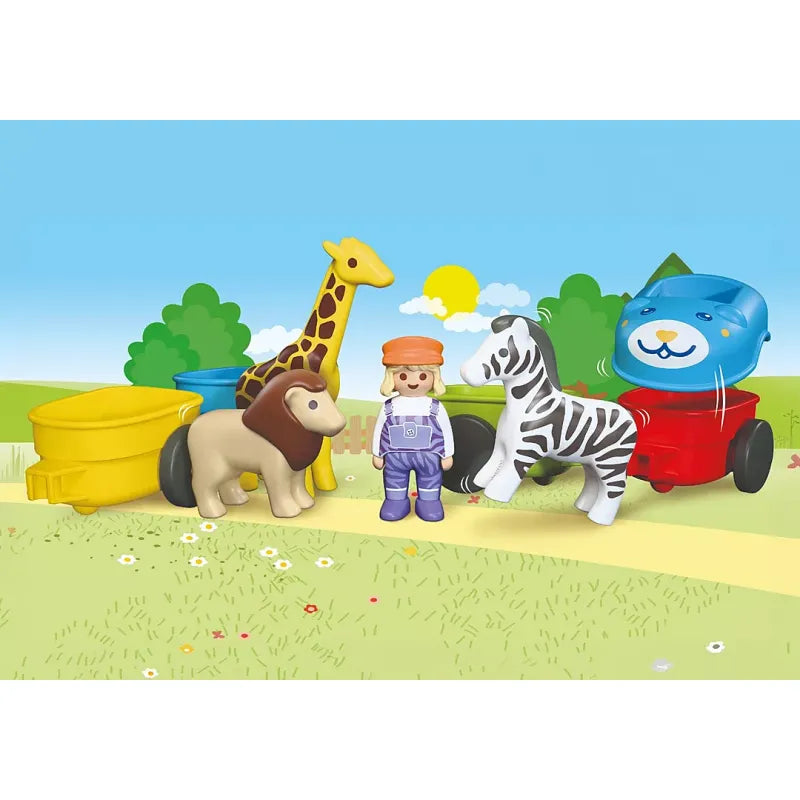 Playmobil Junior Animal Train