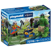 Playmobil Troll With Lion Knight Treasure