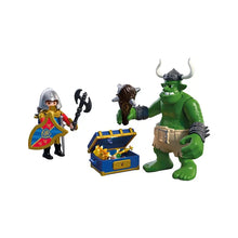 Playmobil Troll With Lion Knight Treasure