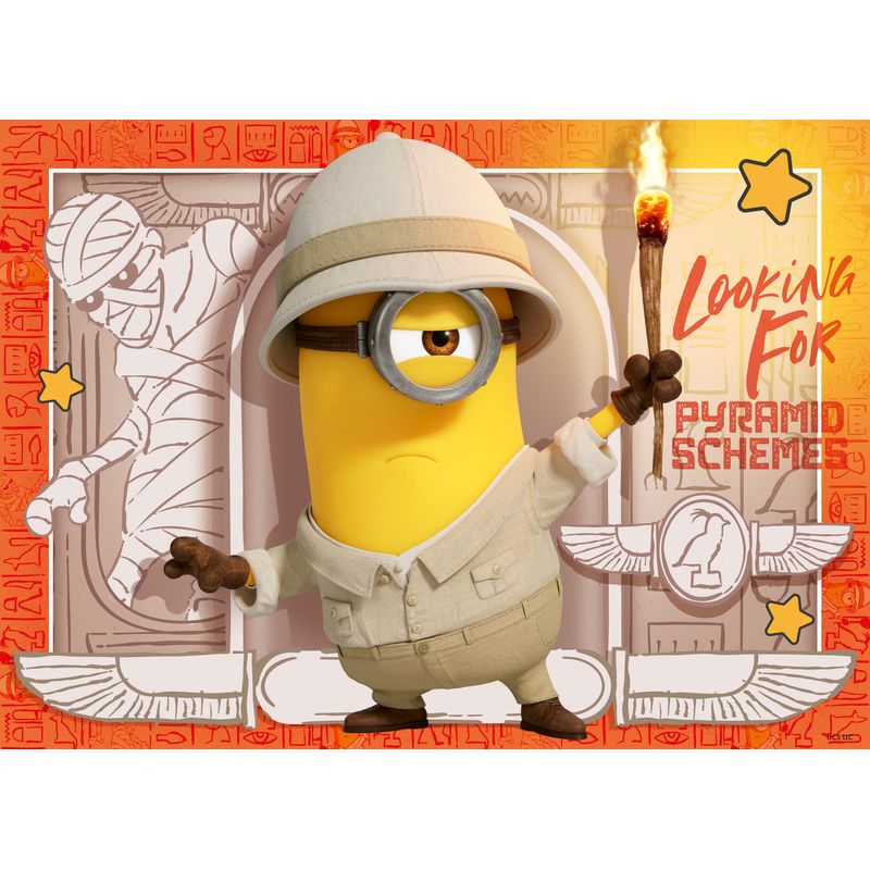 Ravensburger Minions 3 Bumper Pack 4x Puzzle 4x100 pieces