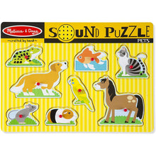 Melissa & Doug Pets Sound Puzzle (8-pieces)