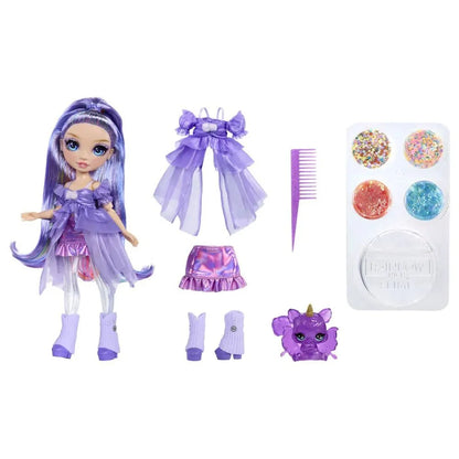 Rainbow High Shimmers with Slime Fashion Doll Violet (purple)