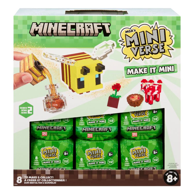 MGA's Miniverse Make It Mini Minecraft Series 2