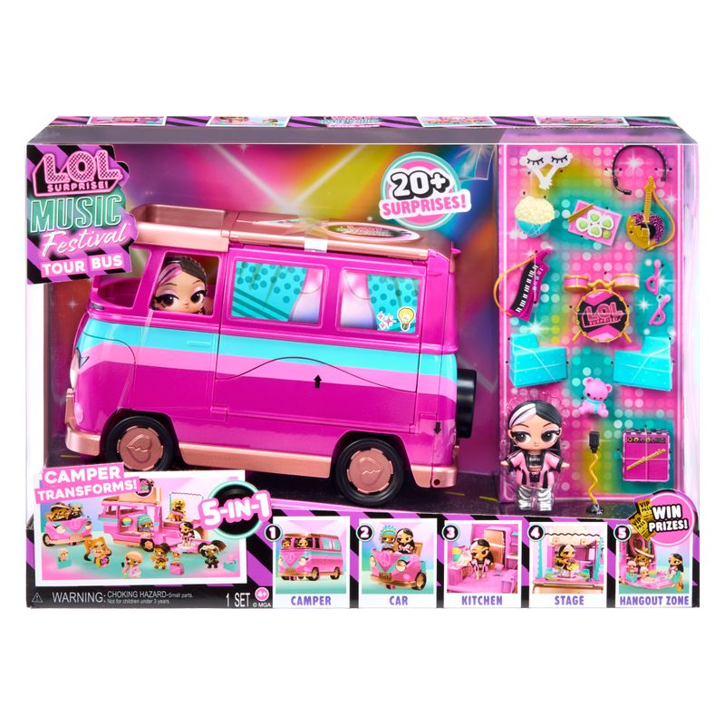 L.O.L. Surprise Music Festival Tour Bus