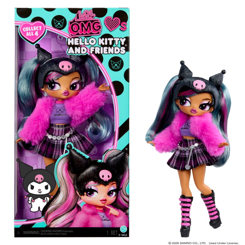L.O.L. Surprise O.M.G. Loves Hello Kitty & Friends - Kuromi
