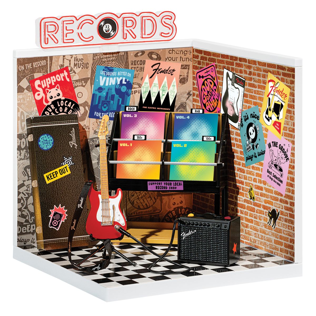 MGA's Miniverse Record Room