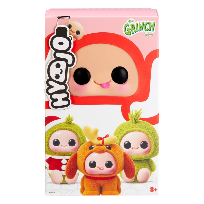 Hyojo S4 Grinch is a soft and cuddly plush perfect for holiday fun.