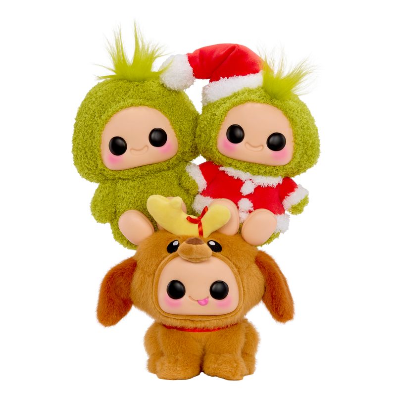 The Hyojo S4 Grinch plush is ideal for cuddles and collecting.