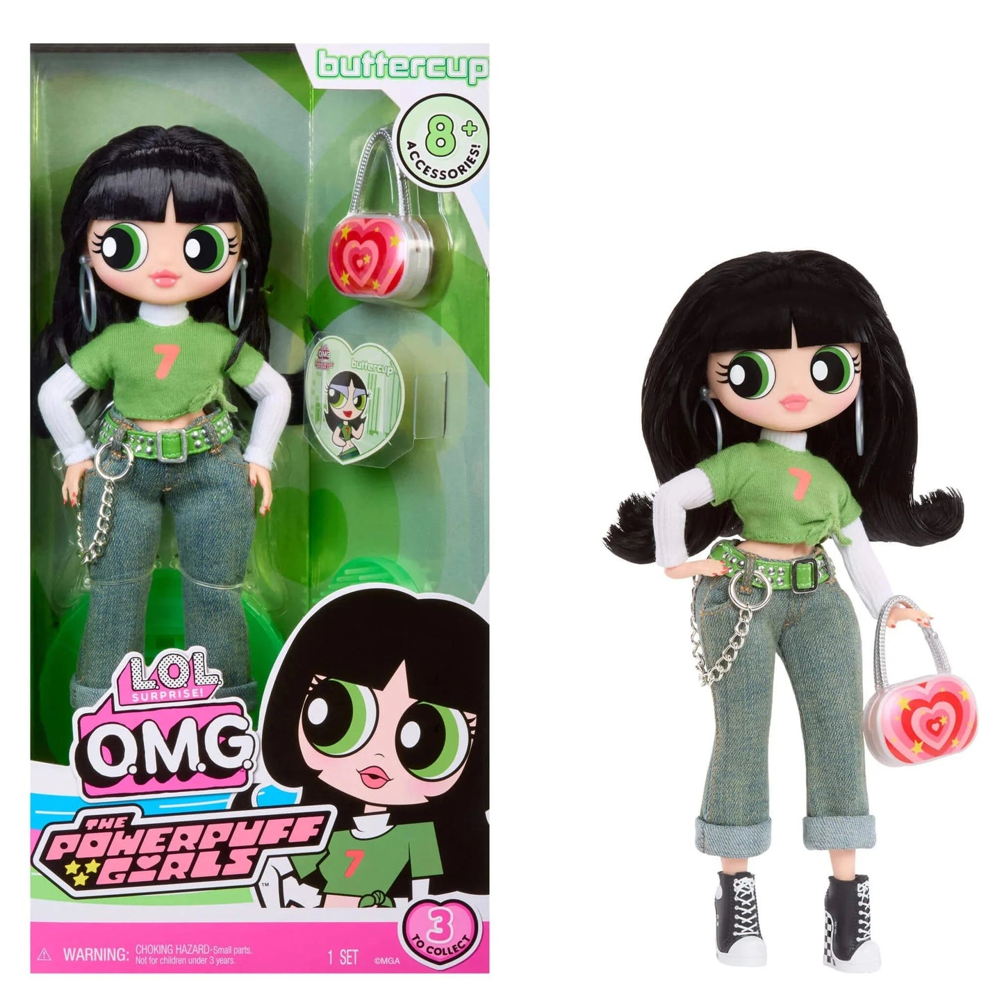 L.O.L. Surprise OMG Powerpuff Girls Doll Buttercup