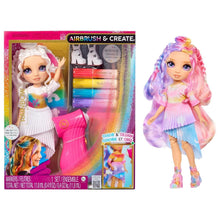 Rainbow High Air Brush & Create Fashion Dolls Purple Eyes