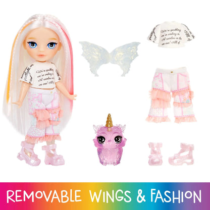 Rainbow High Littles Rainbow Fantasy Fairies Doll Opal (Rainbow)