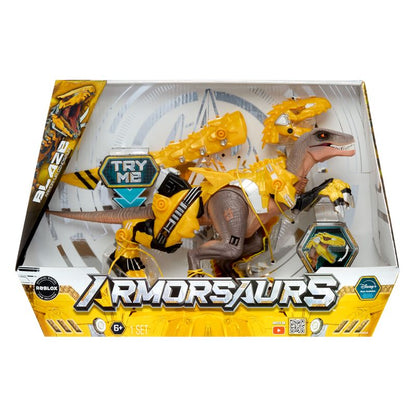 Armorsaurs Armor Up Dinosaur Yellow Raptor Blaze