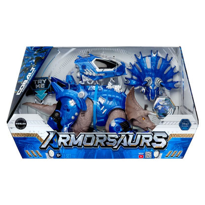Armosaurs Armor Up Dinosaur Triceratops  Cobalt