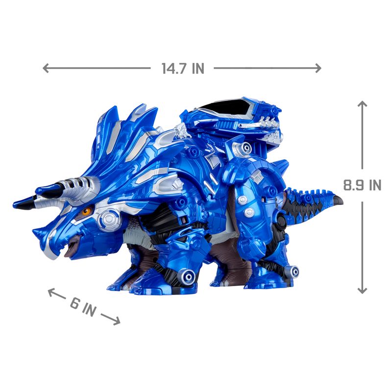 Armosaurs Armor Up Dinosaur Triceratops  Cobalt