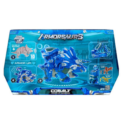 Armosaurs Armor Up Dinosaur Triceratops  Cobalt