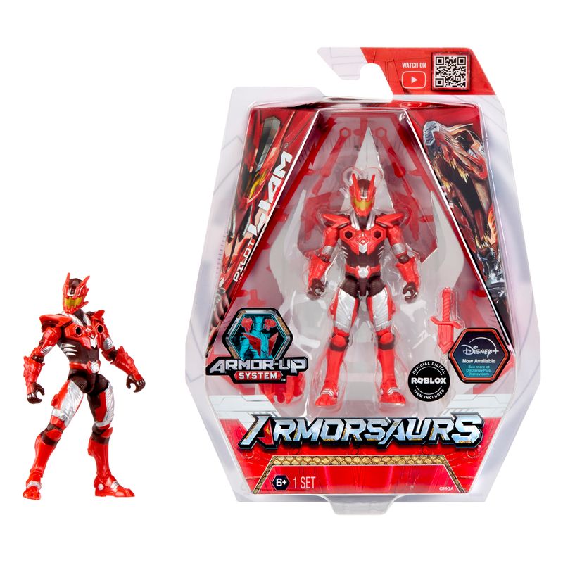 Armorsaurs Figure T-Rex Pilot Liam Roberts