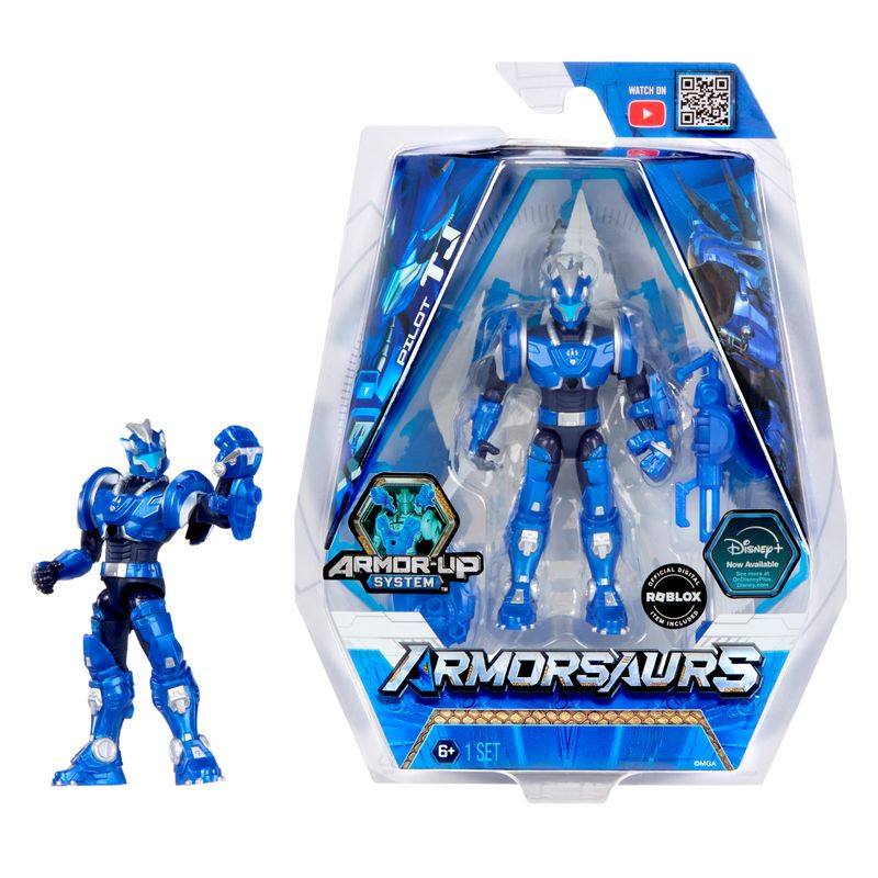 Armorsaurs Figure Triceratops Pilot Tj