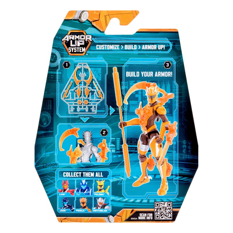 Armorsaurs Figure Raptor Pilot Prisca Silva