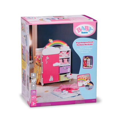 Baby Born Rainbow Wardrobe