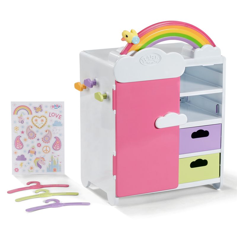Baby Born Rainbow Wardrobe