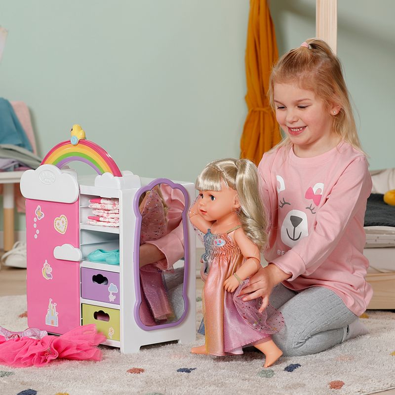 Baby Born Rainbow Wardrobe