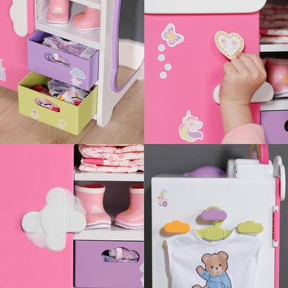 Baby Born Rainbow Wardrobe