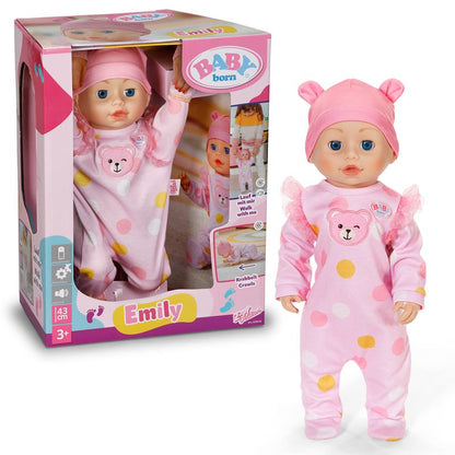 Baby Born Emily Walk with me 43cm