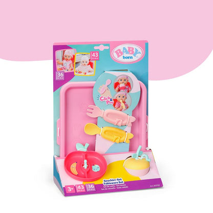 Baby Born Tableware Set Click & Play