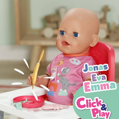 Baby Born Tableware Set Click & Play