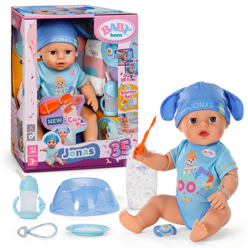 Baby Born Jonas Click And Play 43cm