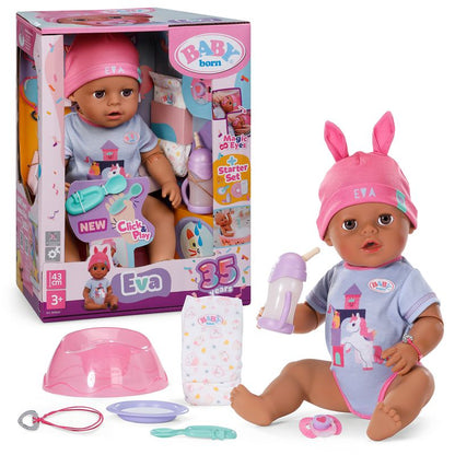 Baby Born Eva Click And Play 43cm