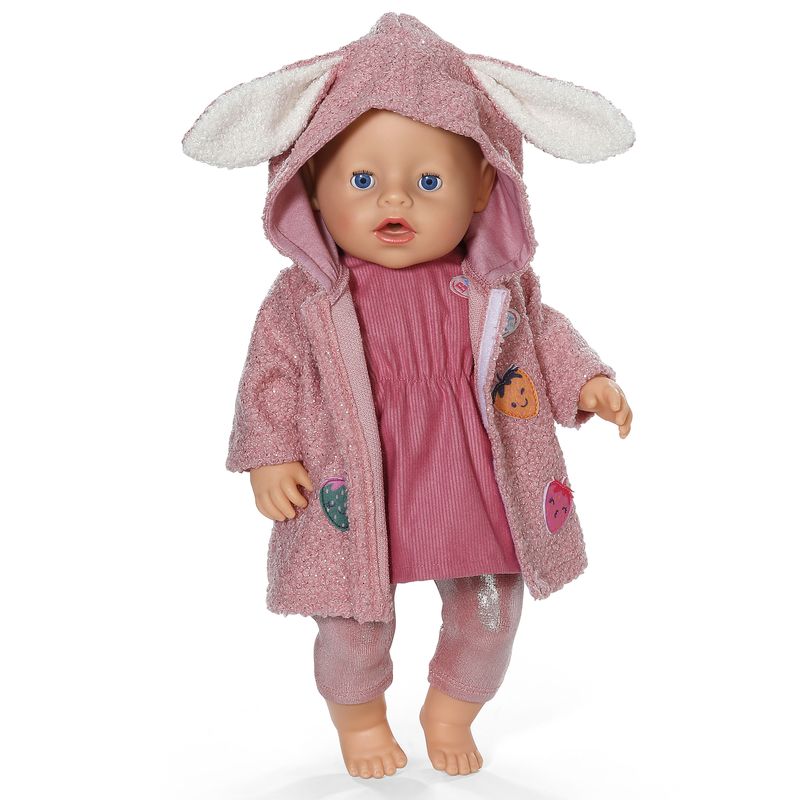Baby Born Coat Set With Dress 43cm