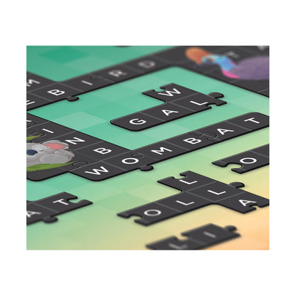 Crown 100 Pce Crossword Puzzle Australian Animals