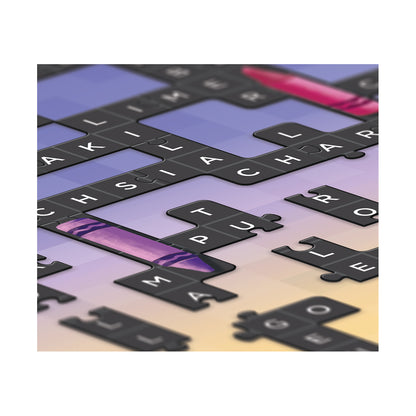 Crown 100 Pce Crossword Puzzle Colours
