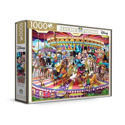 Crown Premium 1000pce Puzzle Disney Carousel
