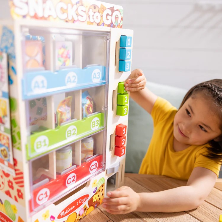 Melissa & Doug Wooden Vending Machine