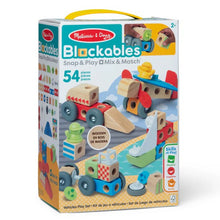 Blockables Vehicles Play Set 54pc