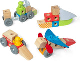 Blockables Vehicles Play Set 54pc