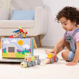 Blockables Vehicles Play Set 54pc