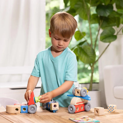 Blockables Vehicles Play Set 54pc