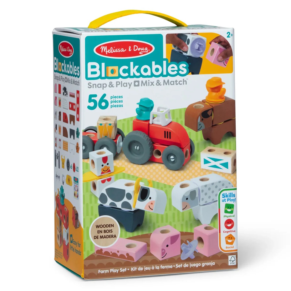 Blockables Farm Play Set 56pc