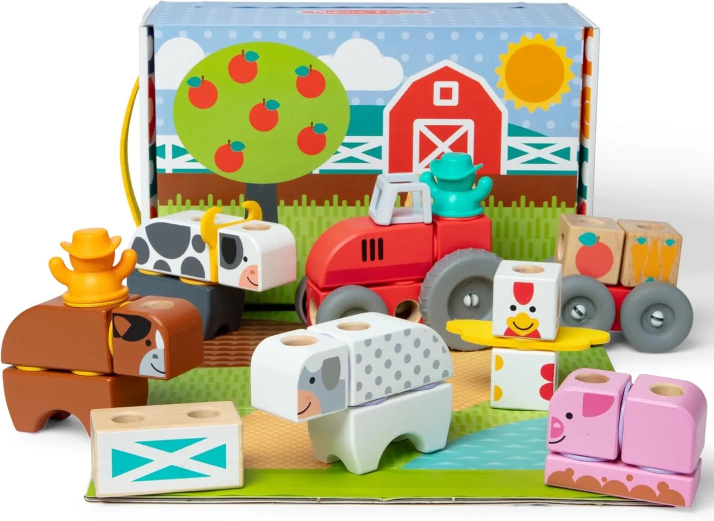 Blockables Farm Play Set 56pc