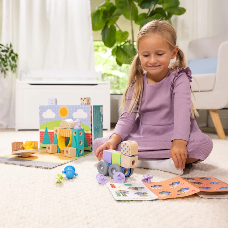 Blockables Town Play Set 73pc