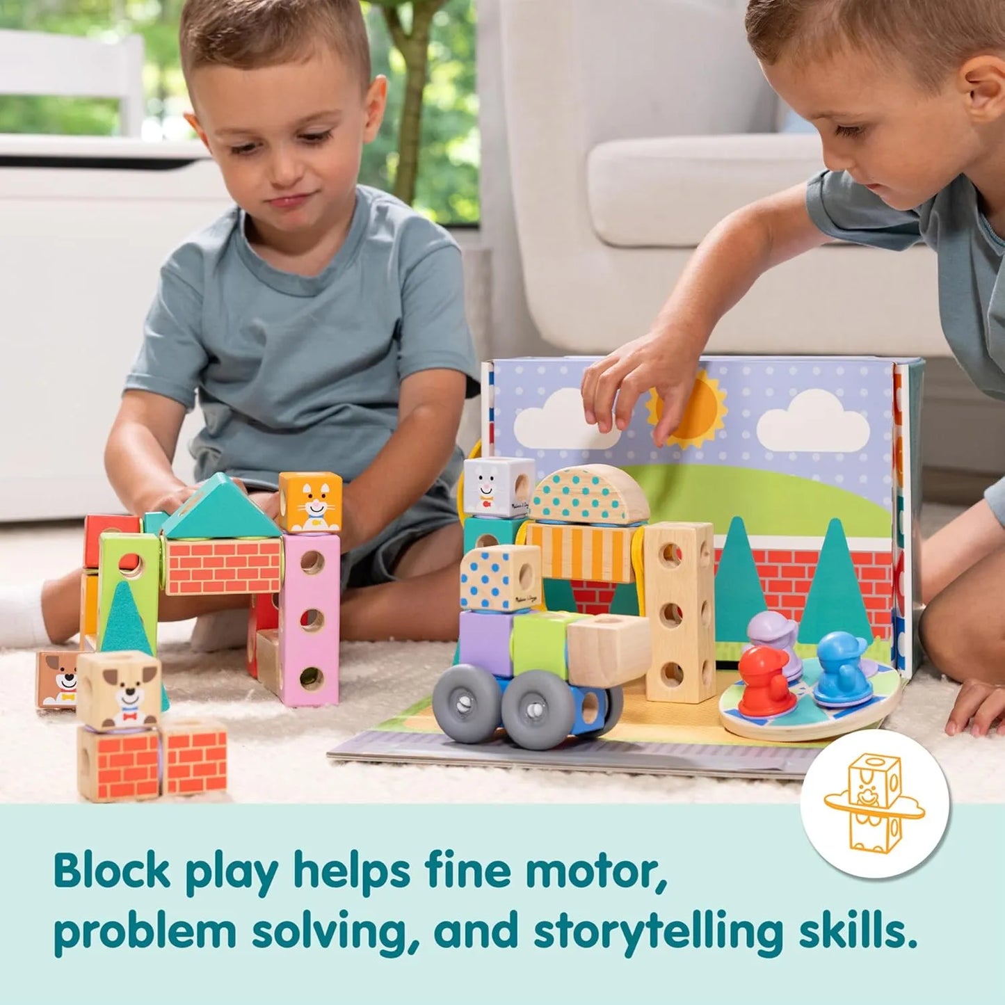Blockables Town Play Set 73pc