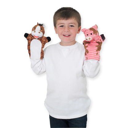 Melissa & Doug Hand Puppets - Farm Friends