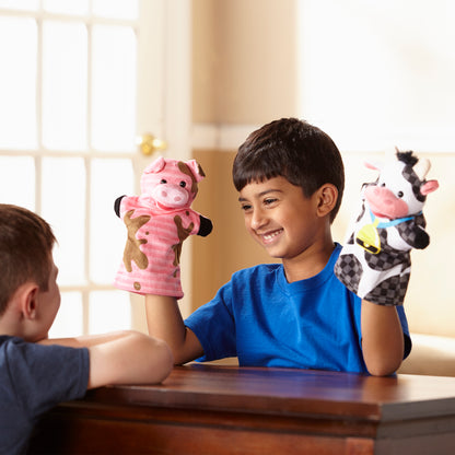 Melissa & Doug Hand Puppets - Farm Friends