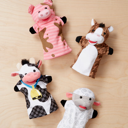 Melissa & Doug Hand Puppets - Farm Friends
