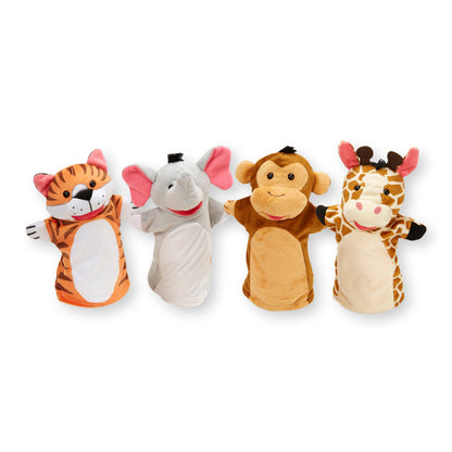Melissa & Doug Hand Puppets - Zoo Friends