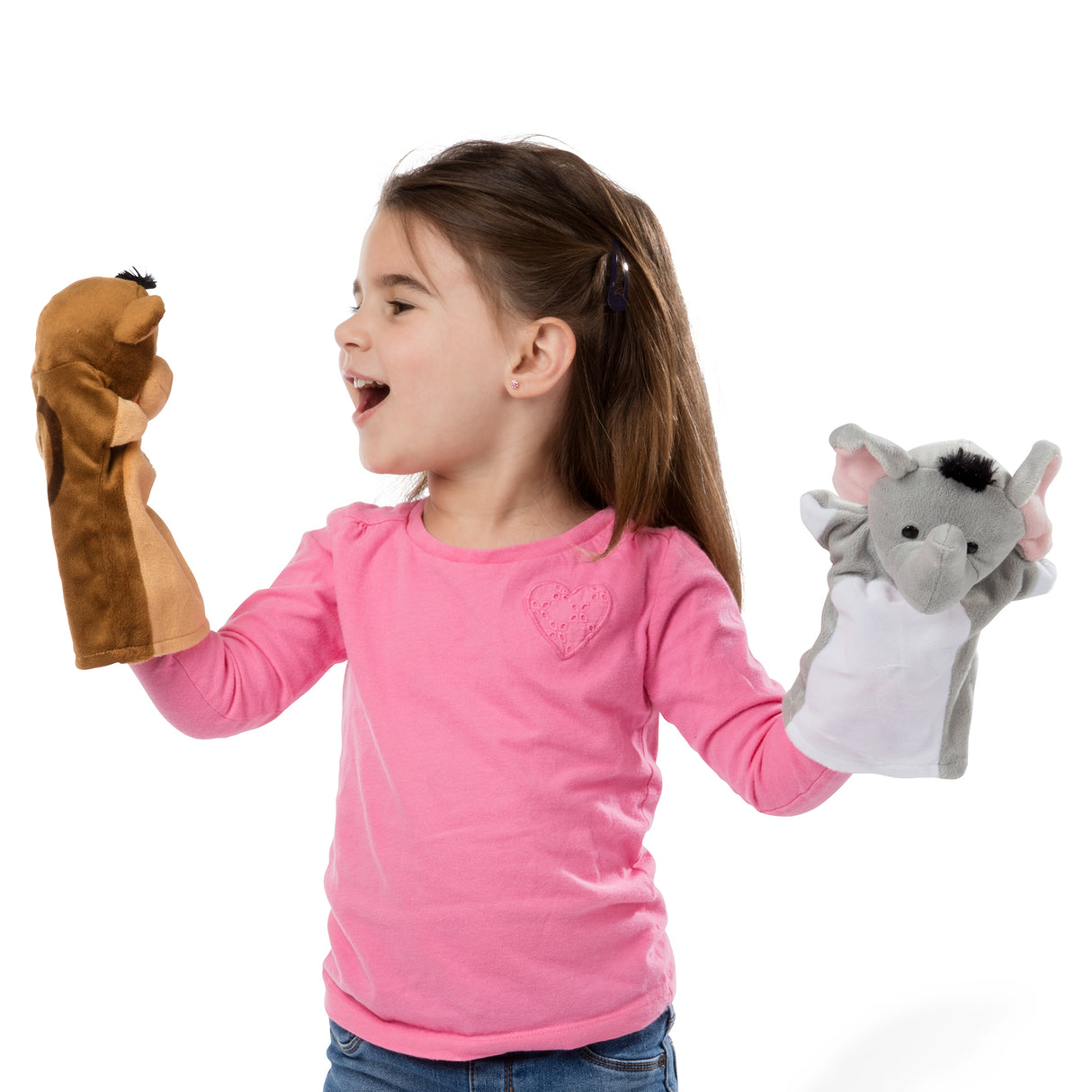 Melissa & Doug Hand Puppets - Zoo Friends
