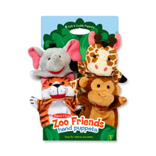 Melissa & Doug Hand Puppets - Zoo Friends